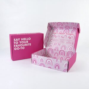 Pink Mailer Box